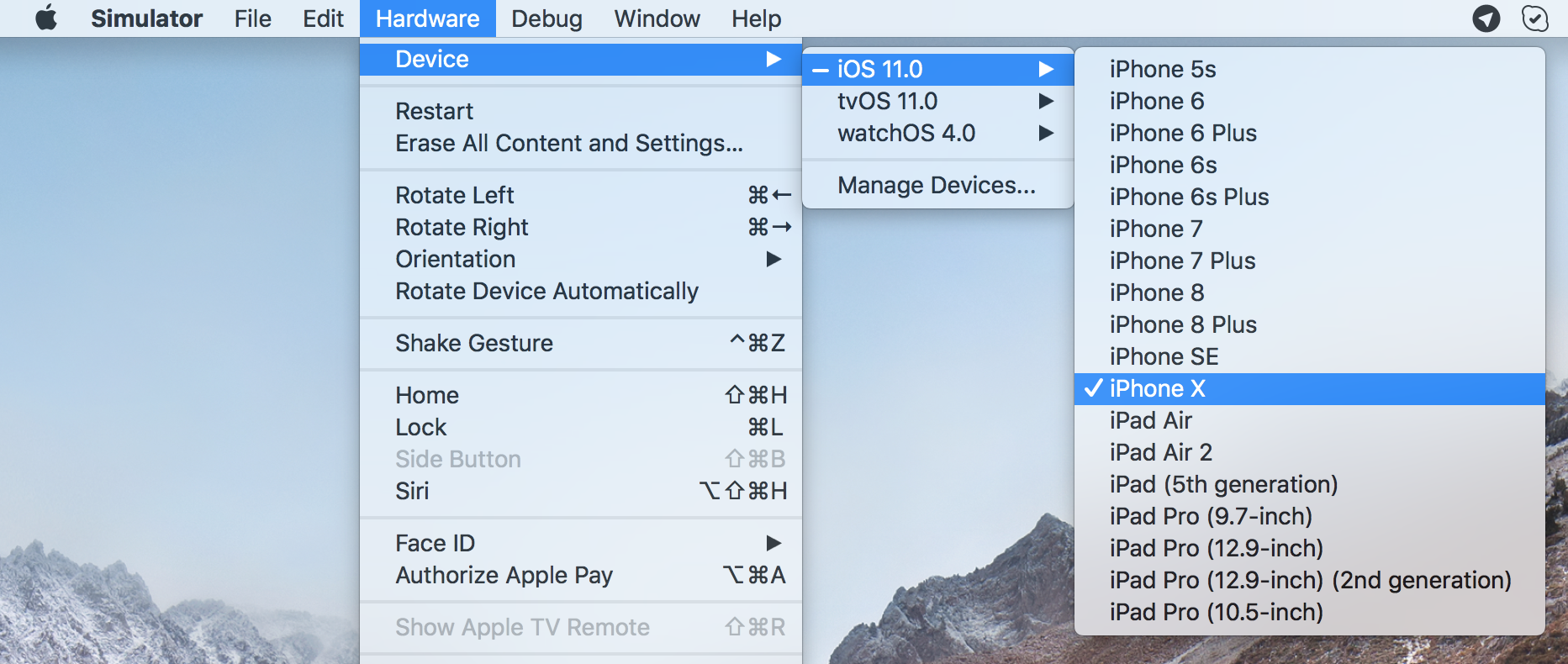 ios emulator file system on your mac